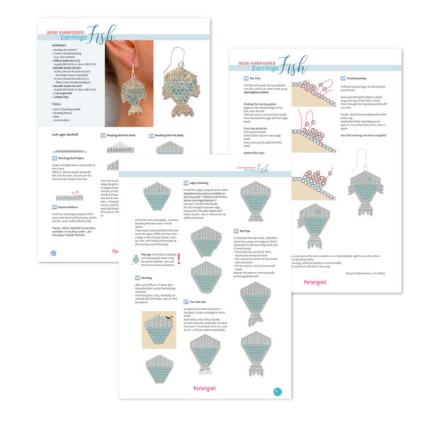 Fish Earrings | Tutorial – Bild 2